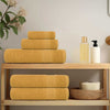 vidaXL Towel FROGN 10 pcs Gold 50x100 cm 360 gsm - Image 4 of 15