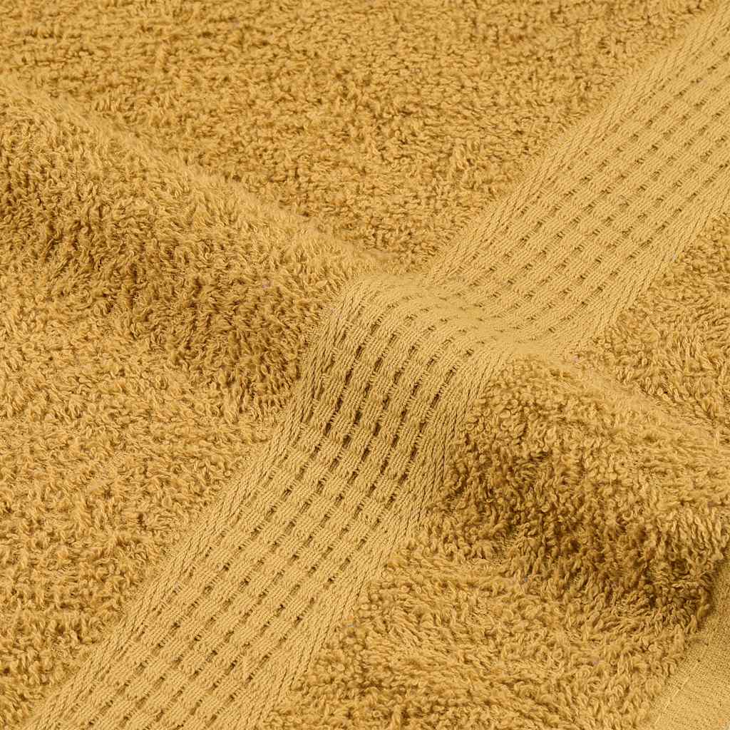 vidaXL Towel FROGN 10 pcs Gold 50x100 cm 360 gsm - Image 13 of 15