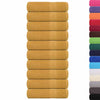 vidaXL Asciugamani da doccia FROGN 10 pz Oro 70x140 cm 360 g/m² - Image 1 of 5