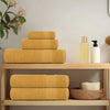 vidaXL Asciugamani FROGN 10 pz Oro 100x200 cm 360 g/m² - Image 2 of 5