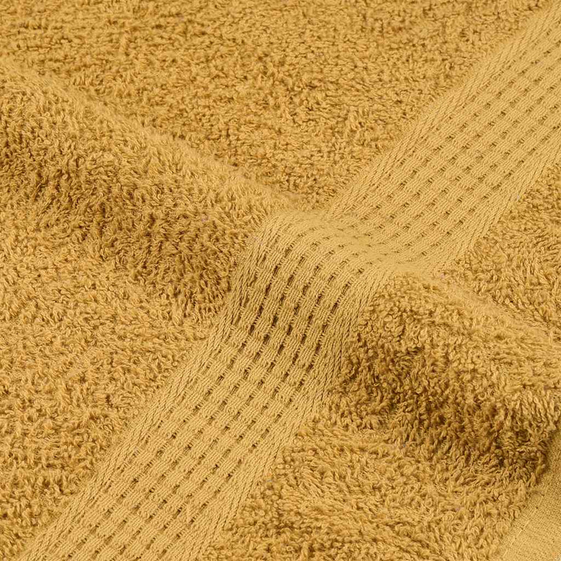 vidaXL Asciugamani FROGN 10 pz Oro 100x200 cm 360 g/m² - Image 5 of 5
