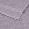 vidaXL Asciugamani FROGN 10 pz Grigio 30x30 cm 360 g/m² - Image 4 of 5