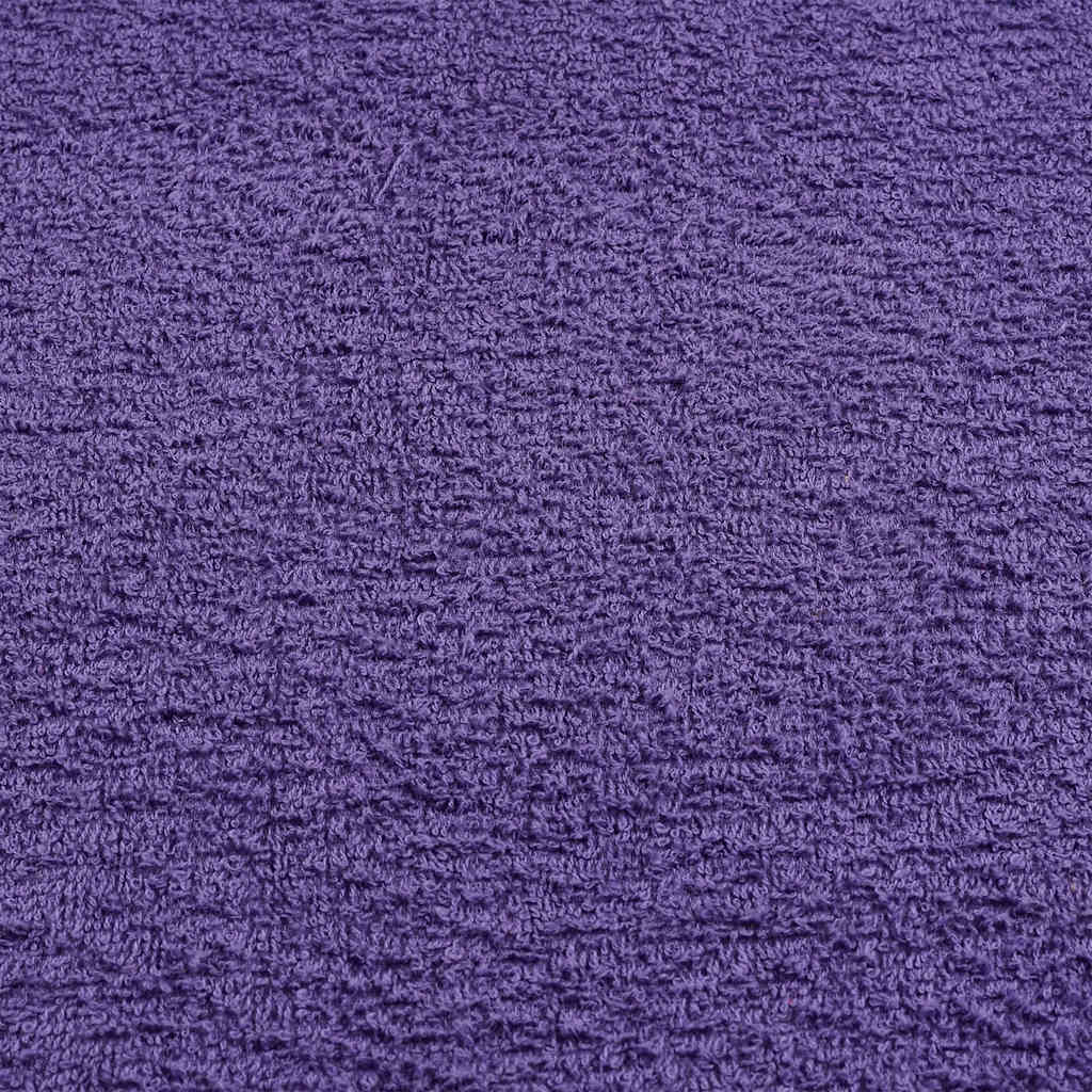 vidaXL Asciugamani per ospiti FROGN 10 pz Viola 30x50 cm 360 g/m² - Image 3 of 5
