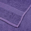 vidaXL Asciugamani da doccia FROGN 10 pz Viola 70x140 cm 360 g/m² - Image 4 of 5