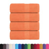 vidaXL Asciugamani FROGN 4 pz Arancione 30x30 cm 360 g/m² - Image 1 of 5