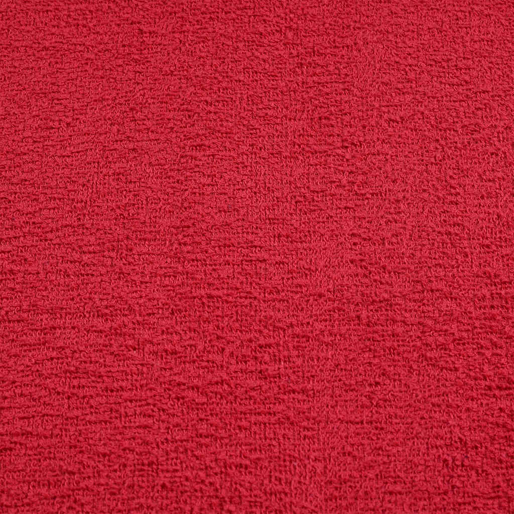 vidaXL Asciugamani per ospiti FROGN 4 pz Rosso 30x50 cm 360 g/m² - Image 3 of 5