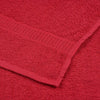 vidaXL Asciugamani per ospiti FROGN 4 pz Rosso 30x50 cm 360 g/m² - Image 4 of 5