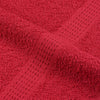 vidaXL Asciugamani FROGN 4 pz Rosso 50x100 cm 360 g/m² - Image 5 of 5