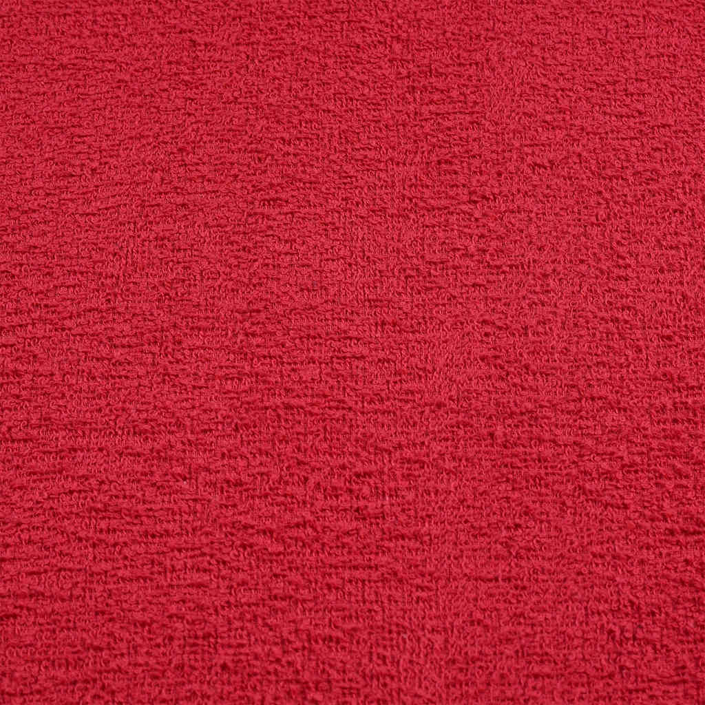 vidaXL Asciugamani da bagno FROGN 2 pz Rosso 100x150 cm 360 g/m² - Image 3 of 5
