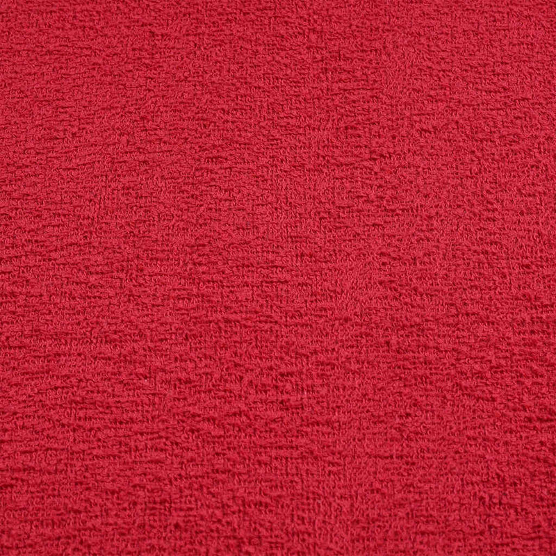 vidaXL Asciugamani da bagno FROGN 2 pz Rosso 100x150 cm 360 g/m² - Image 3 of 5