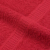 vidaXL Asciugamani per sauna FROGN 4 pezzi Rosso 80x200 cm 360 g/m² - Image 5 of 5