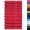 vidaXL Asciugamani per sauna FROGN 10 pezzi Rosso 80x200 cm 360 g/m² - Image 1 of 5