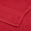 Asciugamani per Sauna FROGN in Cotone 360 g/m² 80×200 cm Rosso (Set da 10) - Image 4 of 5