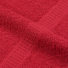 vidaXL Asciugamani FROGN 10 pz Rosso 100x200 cm 360 g/m² - Image 5 of 5