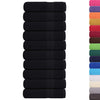 vidaXL Asciugamani FROGN 10 pz Nero 50x100 cm 360 g/m² - Image 1 of 5