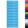 vidaXL Asciugamani FROGN 10 pz Turchese 50x100 cm 360 g/m² - Image 1 of 5