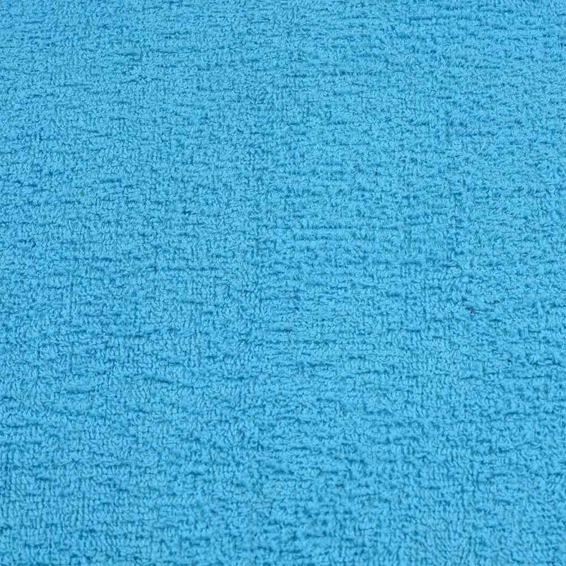 vidaXL Asciugamani da doccia FROGN 10 pz Turchese 70x140 cm 360 g/m² - Image 3 of 5