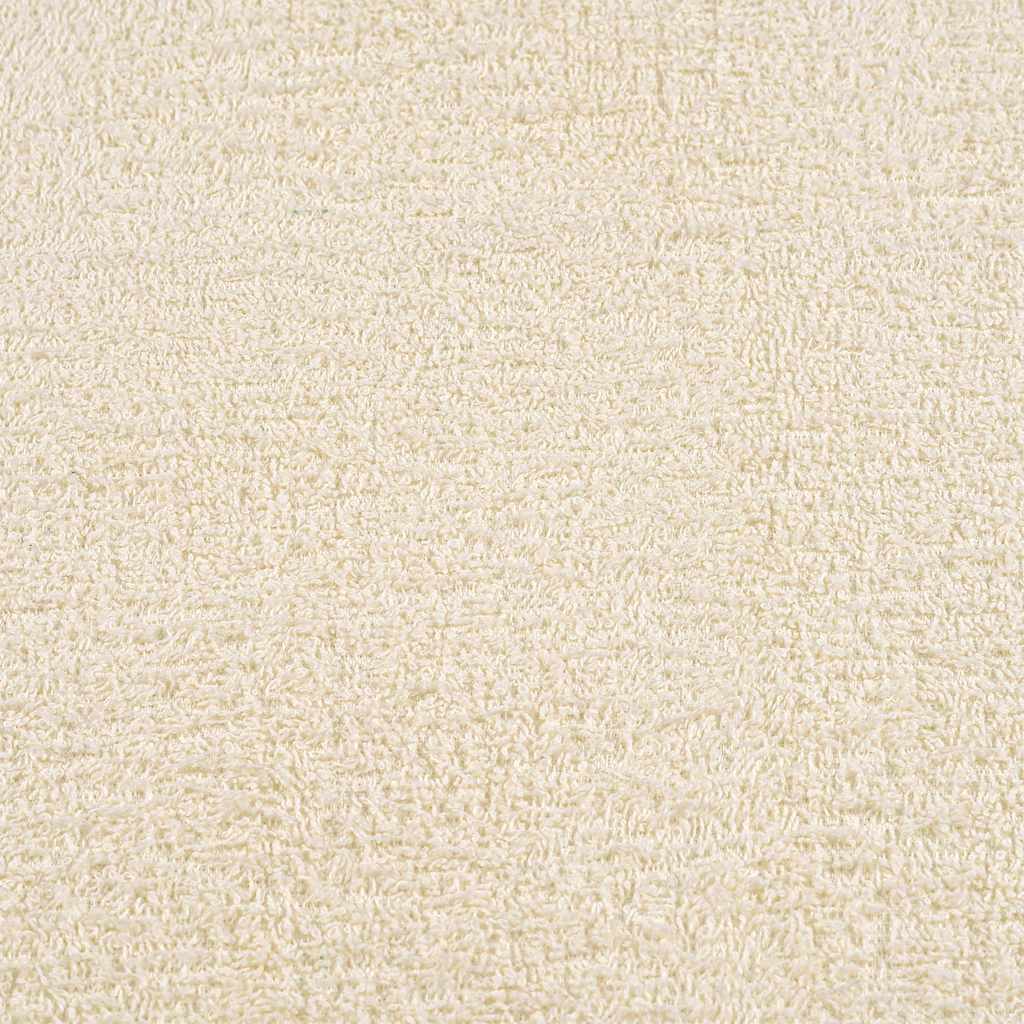 vidaXL Asciugamani per ospiti FROGN 10 pz Crema 30x50 cm 360 g/m² - Image 3 of 5