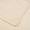 vidaXL Asciugamani per ospiti FROGN 10 pz Crema 30x50 cm 360 g/m² - Image 4 of 5