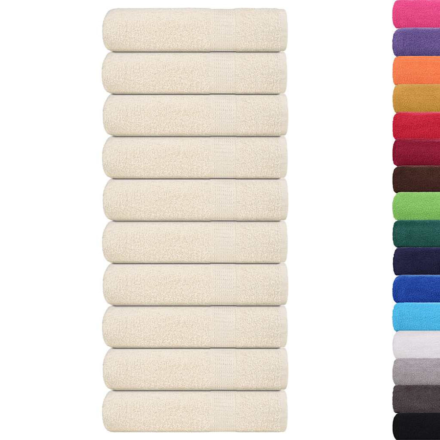 Asciugamani FROGN 10 pz Crema 50x100 cm 360 g/m² - immagine 1 | SolPatio