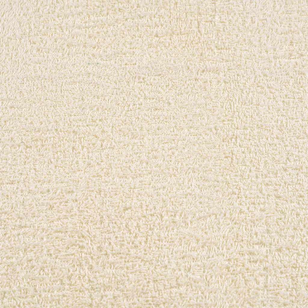 vidaXL Asciugamani FROGN 10 pz Crema 50x100 cm 360 g/m² - Image 3 of 5