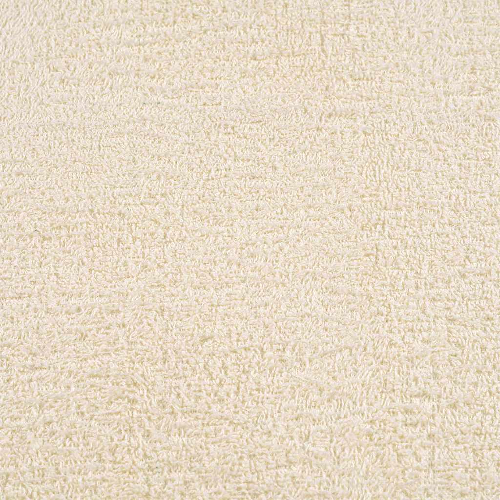 Asciugamani per sauna FROGN 4 pezzi Crema 80×200 cm 360 g/m² - Image 3 of 5