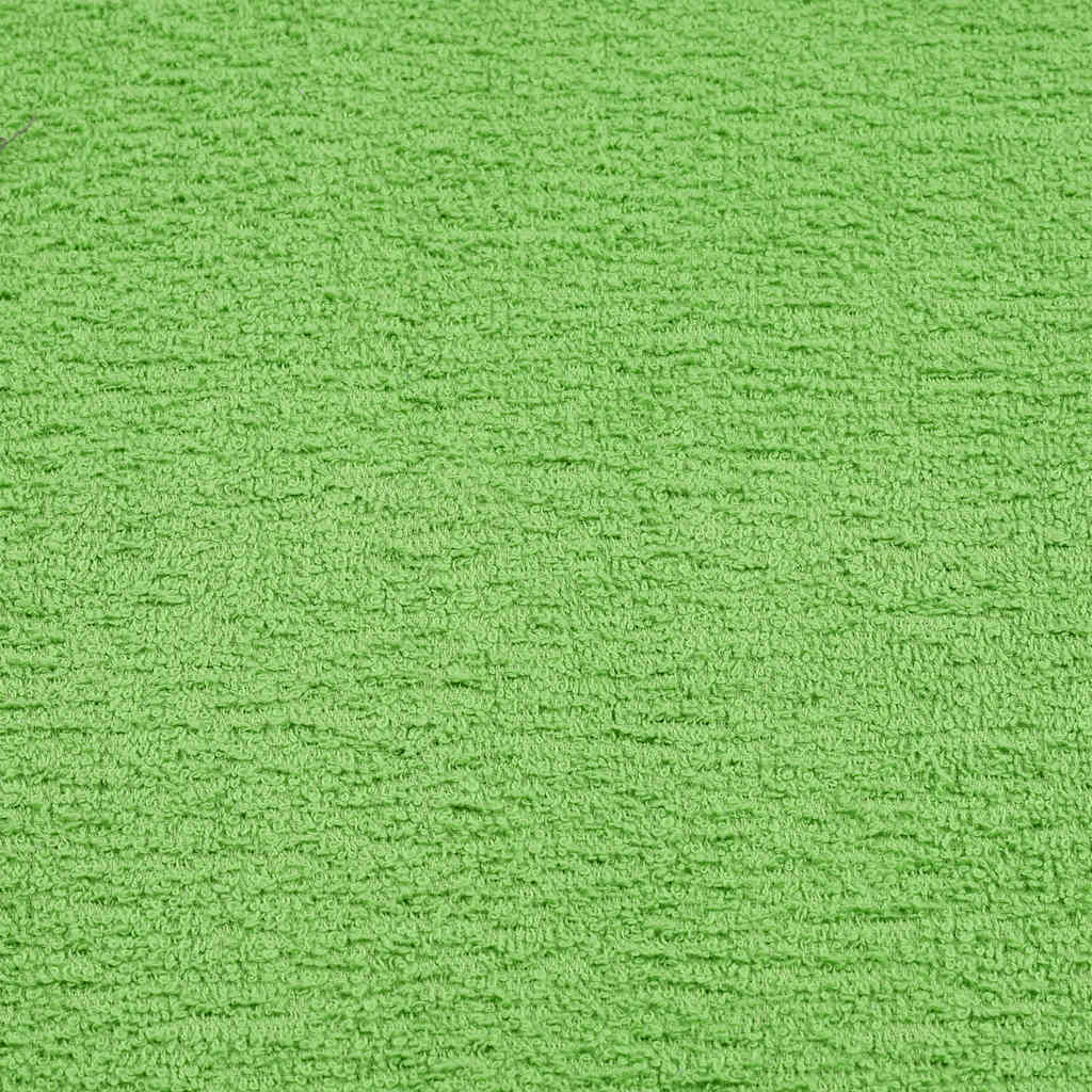 vidaXL Asciugamani per ospiti FROGN 10 pz Verde mela 30x50 cm 360 g/m² - Image 3 of 5