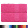 vidaXL Asciugamani per ospiti FROGN 2 pz Rosa 30x50 cm 360 g/m² - Image 1 of 5