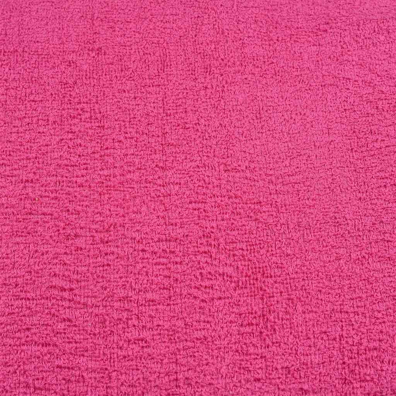 vidaXL Asciugamani da Doccia FROGN 4 pz Rosa 70x140 cm 360 g/m² - Image 3 of 5