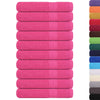 vidaXL Asciugamani FROGN 10 pz Rosa 100x200 cm 360 g/m² - Image 1 of 9