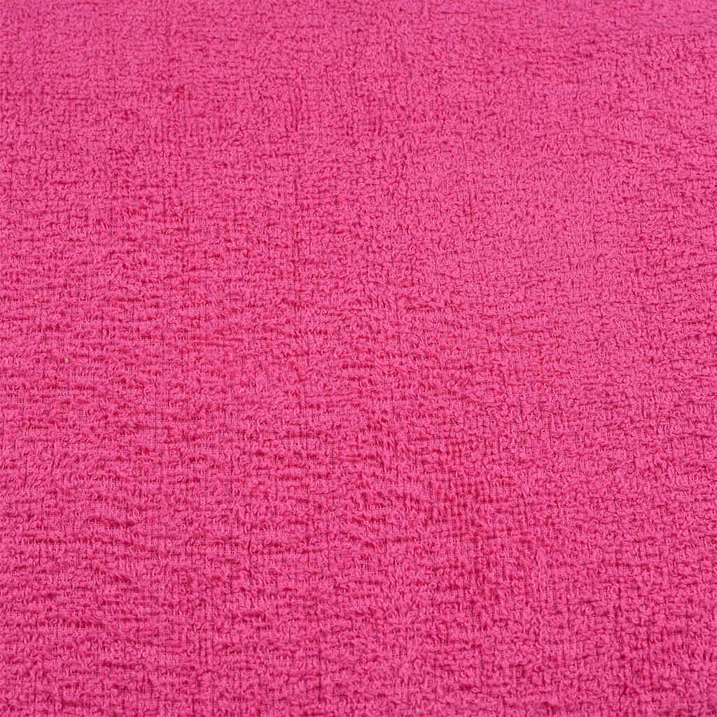 vidaXL Asciugamani FROGN 10 pz Rosa 100x200 cm 360 g/m² - Image 3 of 9