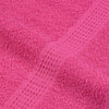 vidaXL Asciugamani FROGN 10 pz Rosa 100x200 cm 360 g/m² - Image 5 of 9