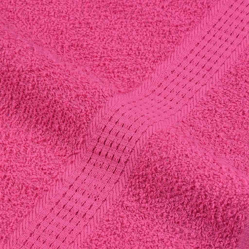 vidaXL Asciugamani FROGN 10 pz Rosa 100x200 cm 360 g/m² - Image 5 of 9