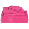 vidaXL Asciugamani FROGN 10 pz Rosa 100x200 cm 360 g/m² - Image 6 of 9