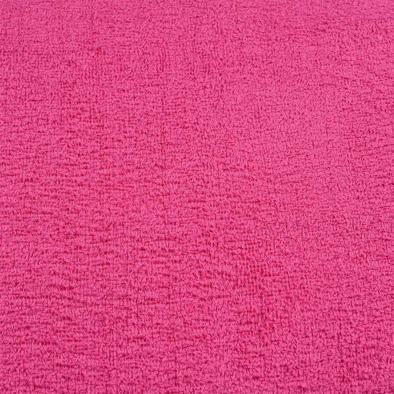vidaXL Asciugamani FROGN 10 pz Rosa 100x200 cm 360 g/m² - Image 7 of 9