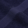 vidaXL Set di asciugamani 8 pezzi FROGN blu navy 360 g/m² - Image 5 of 5