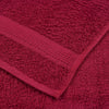 vidaXL Set di asciugamani 6 pezzi FROGN Bordeaux 360 g/m² - Image 4 of 5