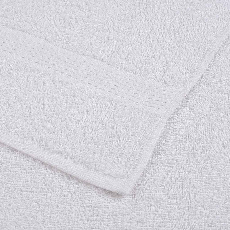 vidaXL Set di asciugamani 12 pezzi FROGN Bianco 360 g/m² - Image 4 of 5