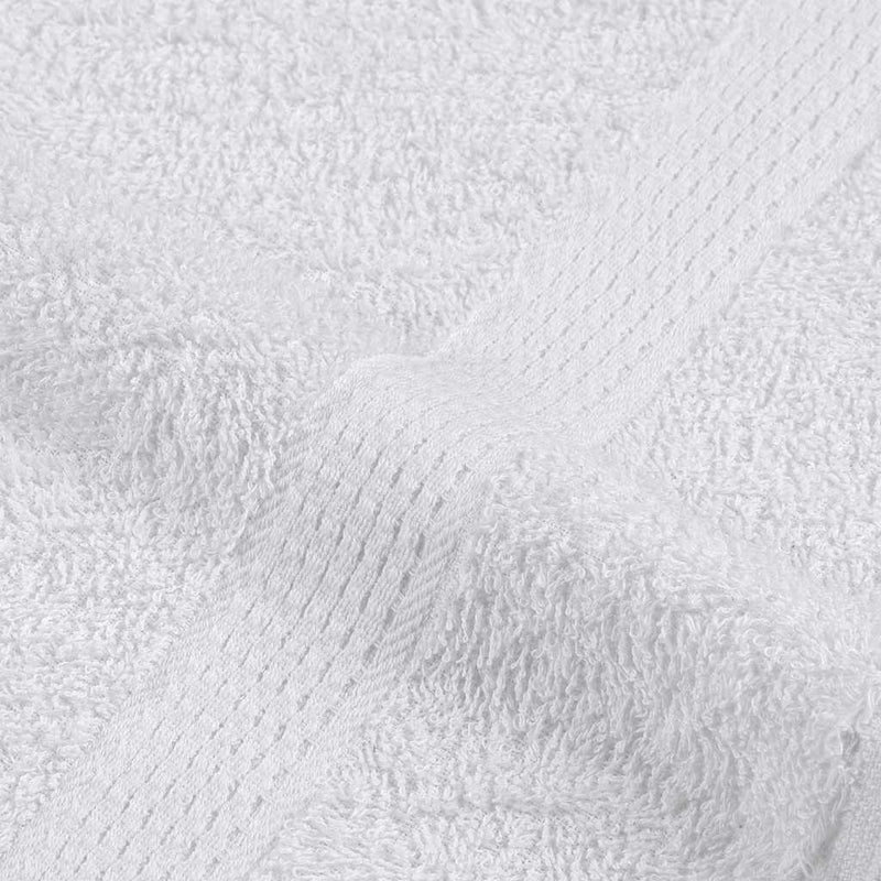 vidaXL Set di asciugamani 12 pezzi FROGN Bianco 360 g/m² - Image 5 of 5