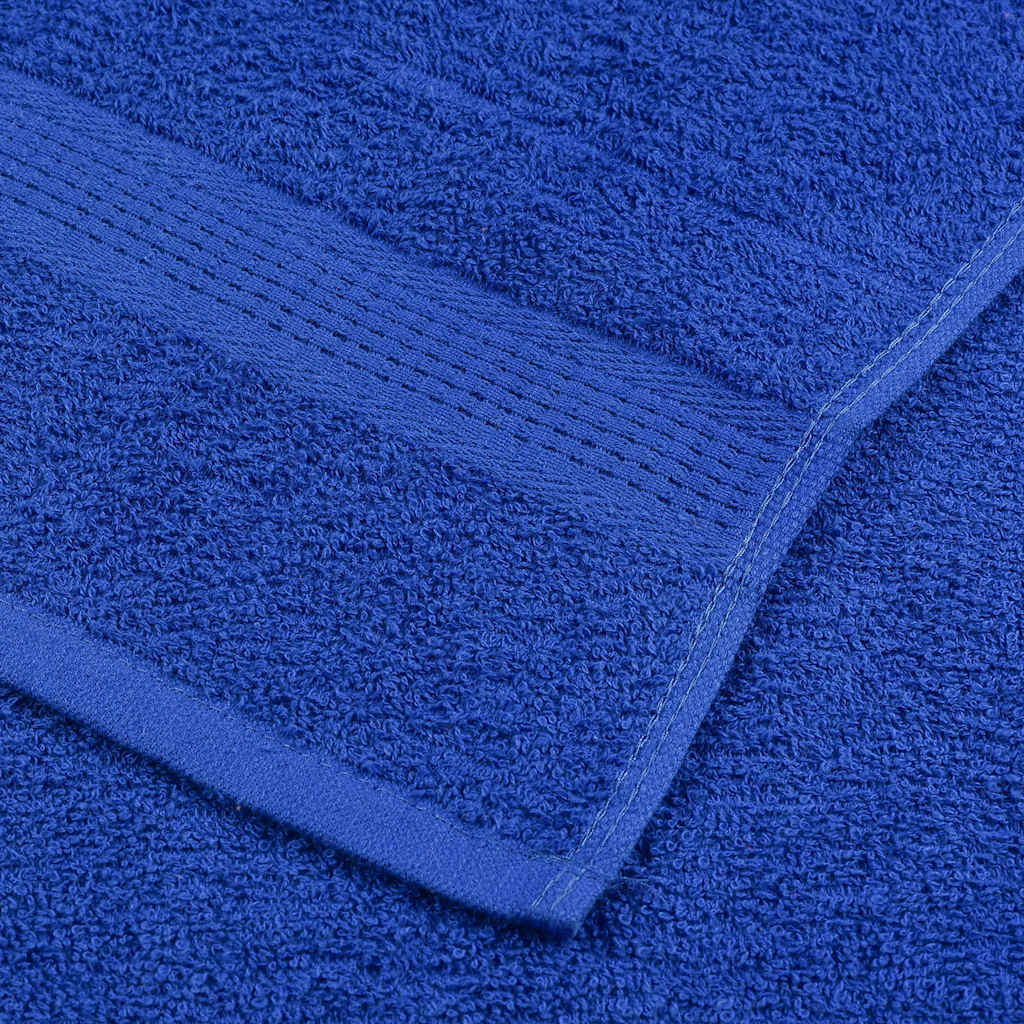 vidaXL Set di asciugamani 12 pezzi FROGN Blu 360 g/m² - Image 4 of 5