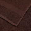 vidaXL Set di asciugamani 12 pezzi FROGN Marrone 360 g/m² - Image 4 of 5