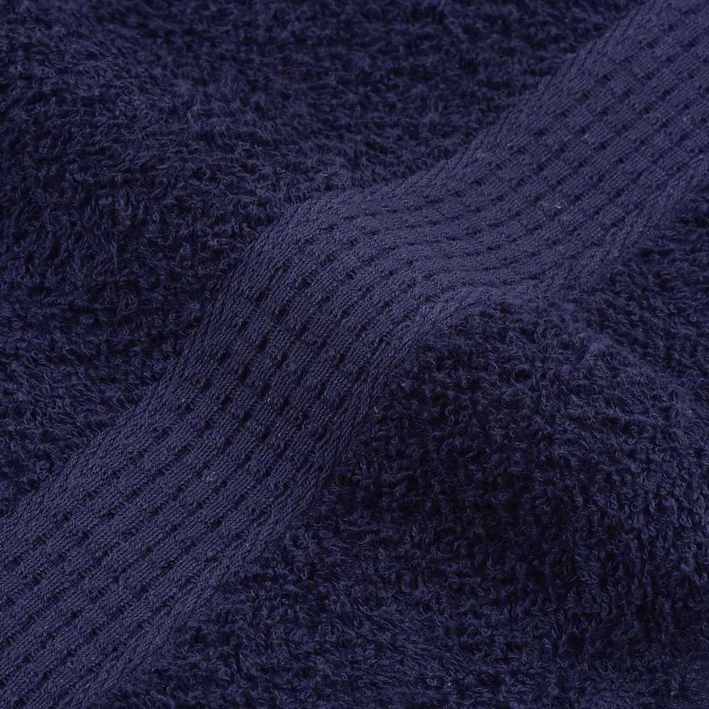 vidaXL Set di asciugamani 12 pezzi FROGN Blu navy 360 g/m² - Image 5 of 5