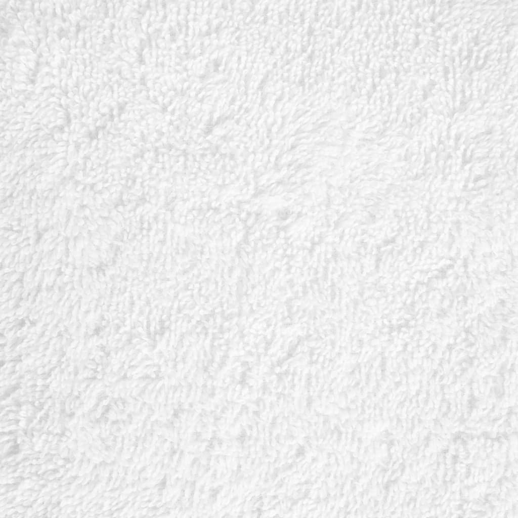 vidaXL Asciugamani Premium SOLUND 4 pz Bianco 50x100 cm 600 g/m² - Image 3 of 5