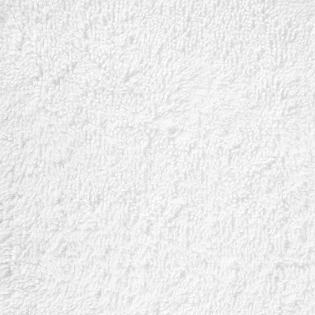 vidaXL Asciugamani Premium SOLUND 50 pz Bianco 50x100 cm 600 g/m² - Image 3 of 5