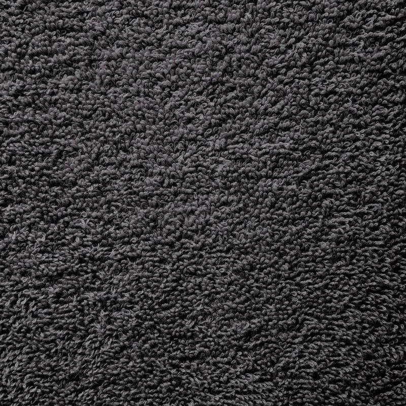 vidaXL Asciugamani Premium SOLUND 10 pz Antracite 30x30 cm 600 g/m² - Image 3 of 5