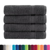 vidaXL Asciugamani Premium SOLUND 4 pz Antracite 50x100 cm 600 g/m² - Image 1 of 5