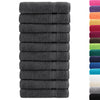 vidaXL Asciugamani Premium SOLUND 10 pz Antracite 50x100 cm 600 g/m² - Image 1 of 5