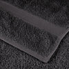 vidaXL Asciugamani Premium SOLUND 2 pz Antracite 100x200 cm 600 g/m² - Image 3 of 5