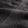 Set 10 Maxi Asciugamani, Antracite 100x200cm in Cotone Premium 600 gsm Certificato OEKO-TEX - Image 4 of 5