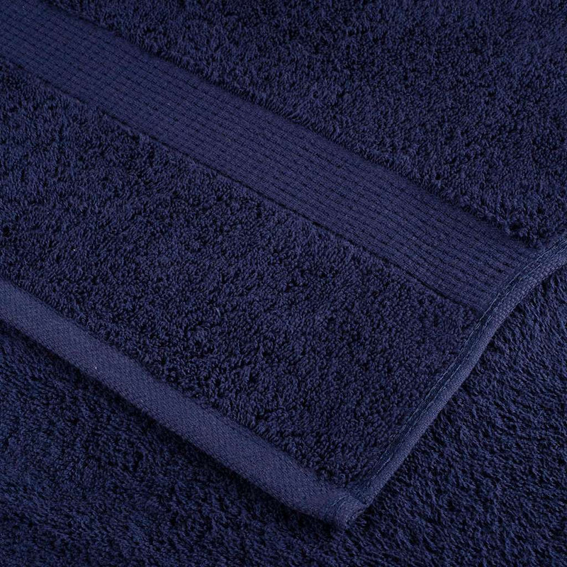 vidaXL Asciugamano per Ospiti SOLUND 4 pcs Blu navy 15 x 21 cm 550 gsm - Image 5 of 6